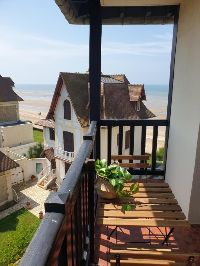 M2M Studio Magnifique Vue Mer - Avec Balcon - Les Pieds Dans L Eau! Blonville-sur-Mer Exterior foto