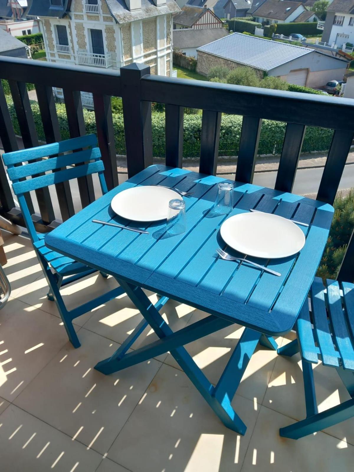 M2M Studio Magnifique Vue Mer - Avec Balcon - Les Pieds Dans L Eau! Blonville-sur-Mer Exterior foto